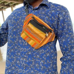 Ankara fanny pack